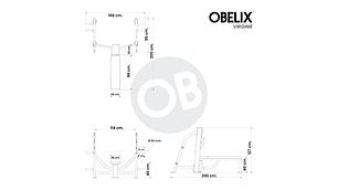 Banco Olímpico Plano V8 Series | Obelix