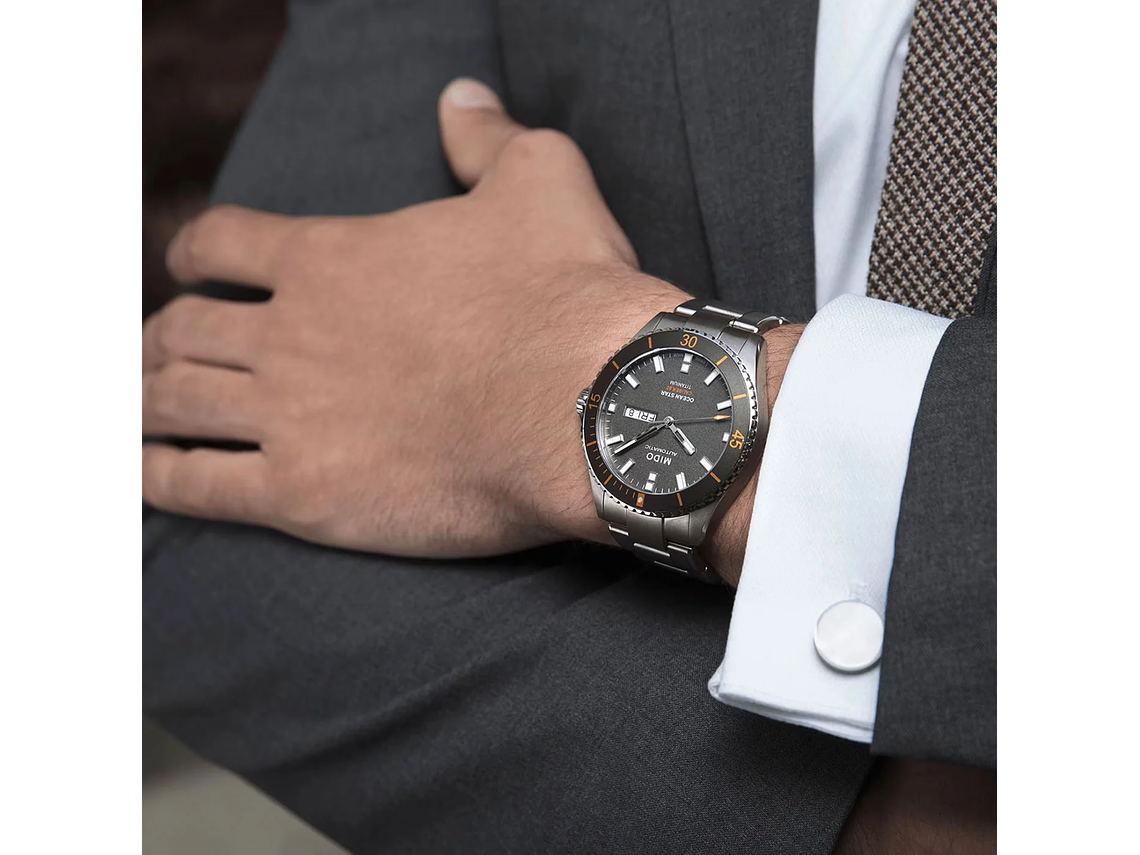  RELOJ MIDO OCEAN STAR 200 GRIS 4