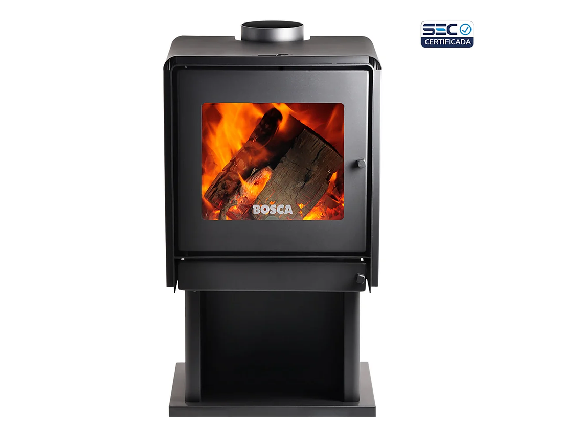 PACK CALEFACTOR A LEÑA LIMIT 480 + KIT DE INSTALACION BOSCA 3
