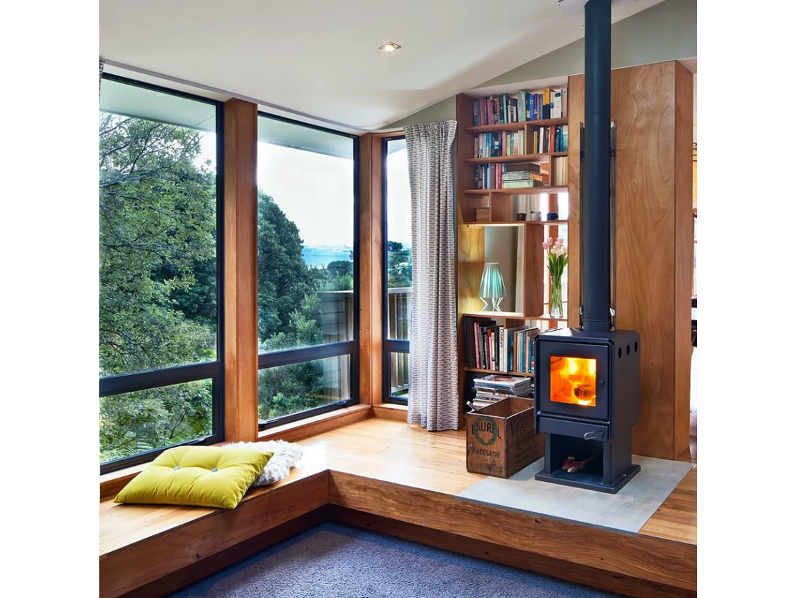 PACK CALEFACTOR A LEÑA LIMIT 480 + KIT DE INSTALACION BOSCA 4