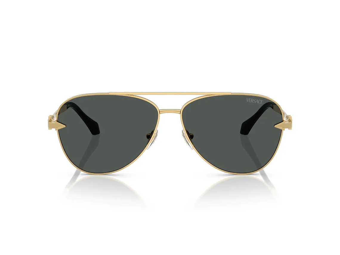 LENTES DE SOL DORADO VERSACE 1