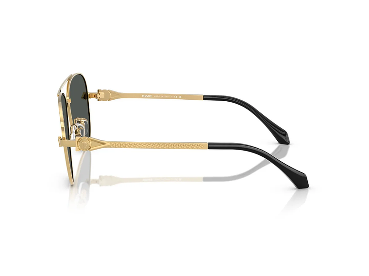 LENTES DE SOL DORADO VERSACE 2