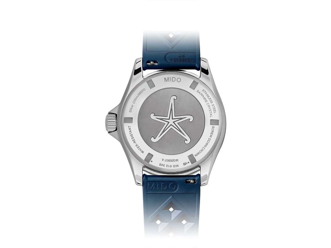 RELOJ MIDO OCEAN STAR TRIBUTE AZUL 4