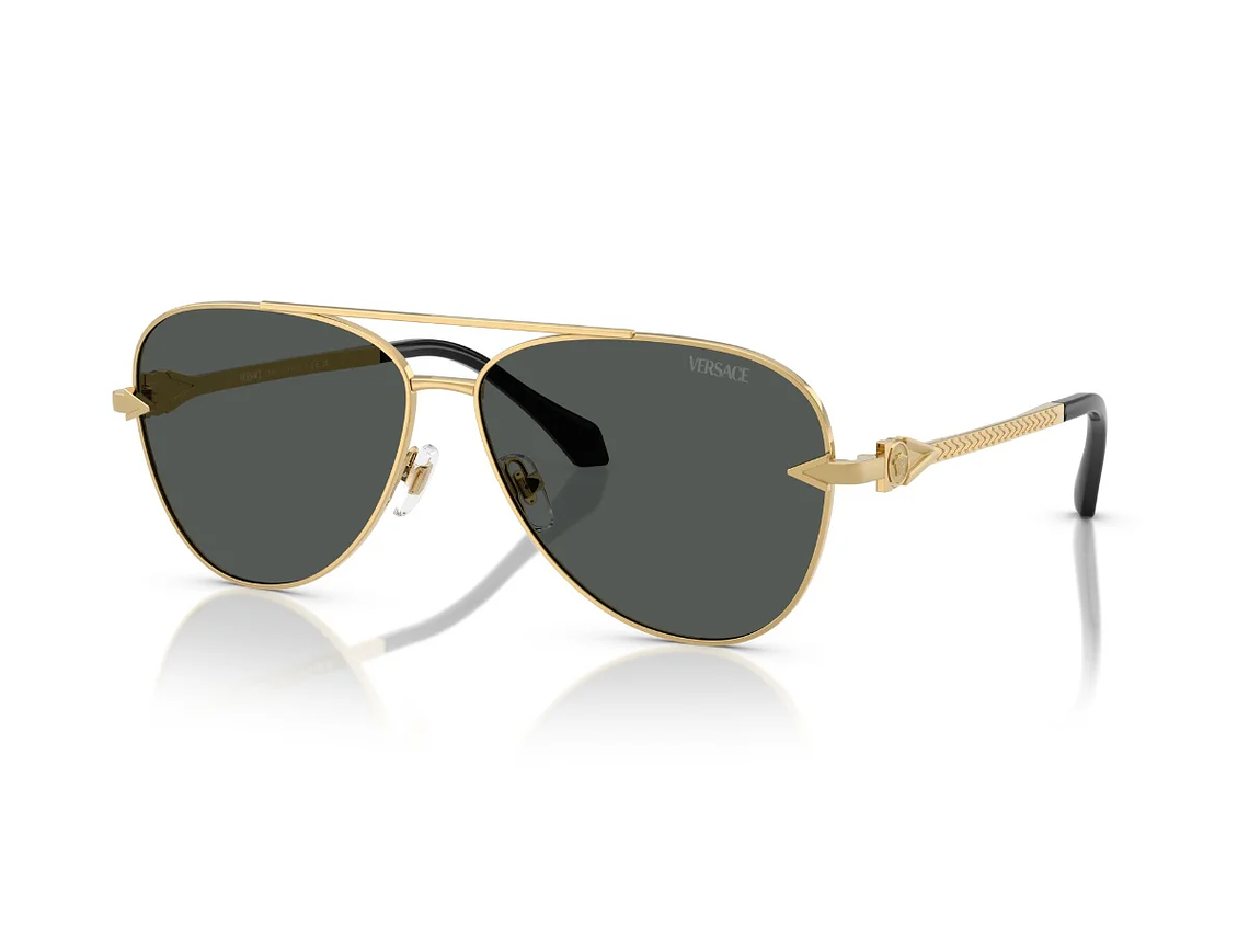 LENTES DE SOL DORADO VERSACE 3