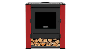 CALEFACTOR BOSCA A LEÑA GOLD 500 BURDEO BLACK VISION