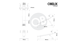 Banco Abdominal Ajustable V8 Series | Obelix