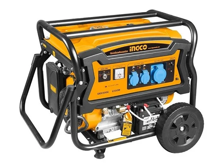 GENERADOR A GASOLINA INDUSTRIAL 6,5KW INGCO GE65006 1