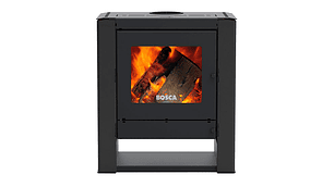 CALEFACTOR A LEÑA BOSCA GOLD 500 CHARCOAL