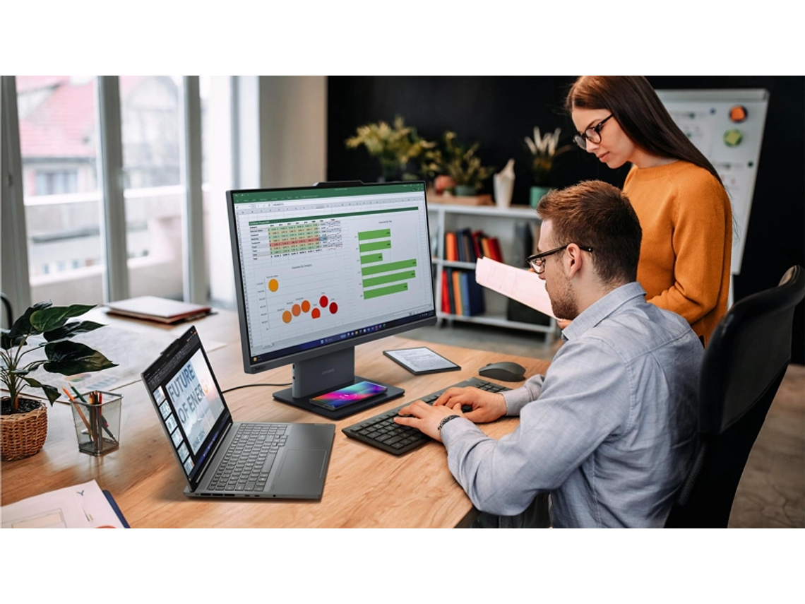 AIO THINKCENTRE NEO 50A 5TA GEN INTEL CORE I7 16GB RAM 512GB SSD 27'' W11 PRO 7