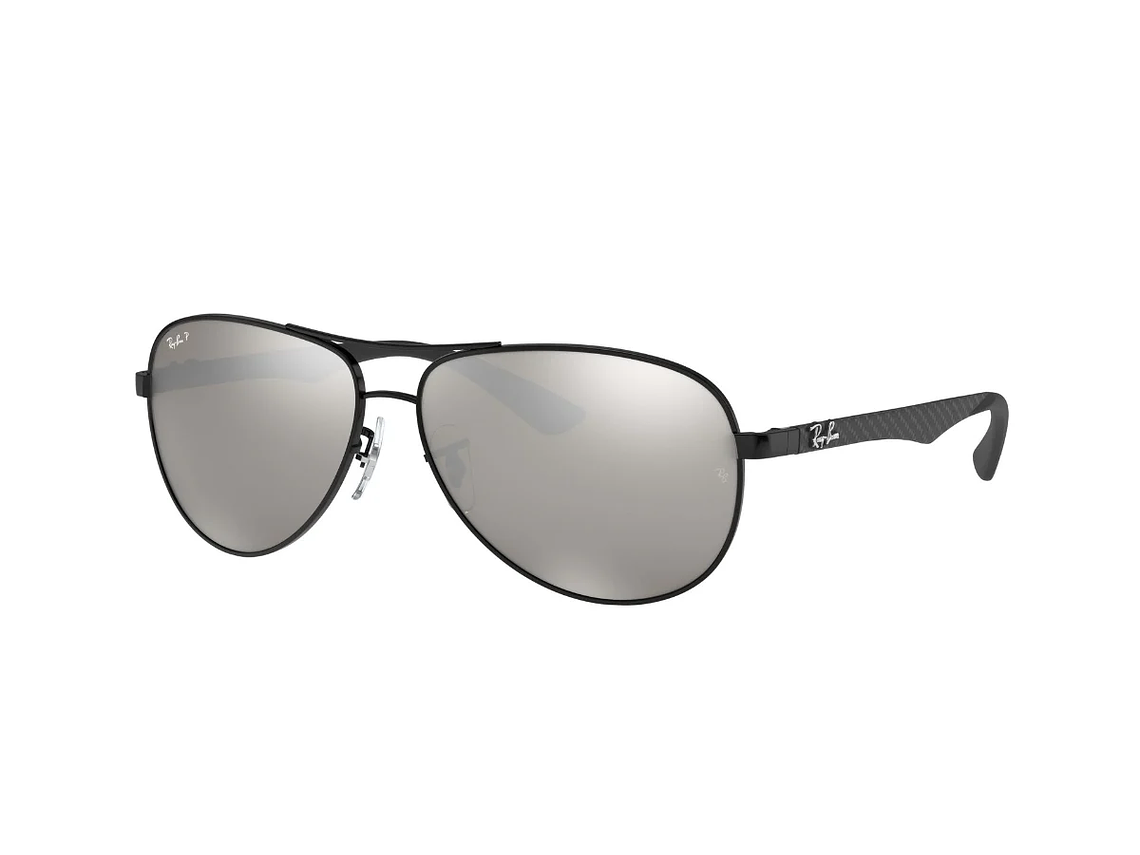 LENTES DE SOL NEGRO ESPEJADOS POLARIZADOS RAY-BAN 1
