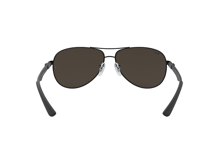 LENTES DE SOL NEGRO ESPEJADOS POLARIZADOS RAY-BAN 4