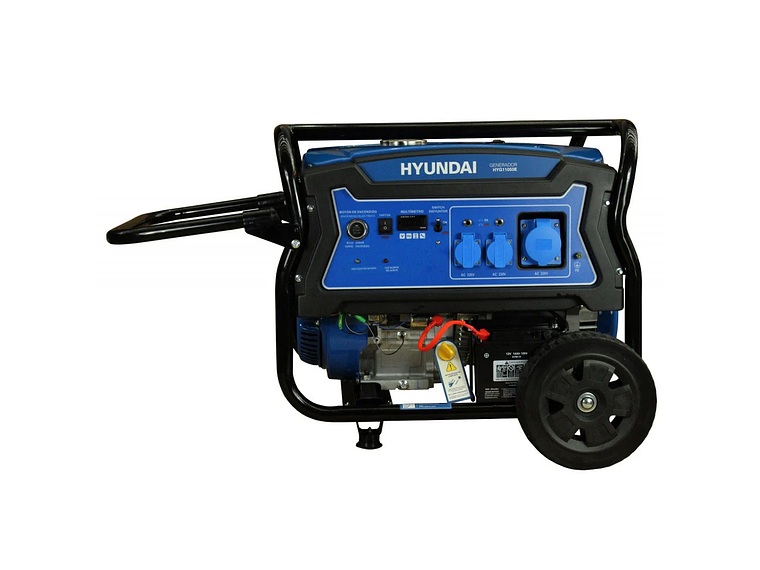GENERADOR HYUNDAI GASOLINA 7,5/8,3KVA P/ELECTRICA ABIERTO 1
