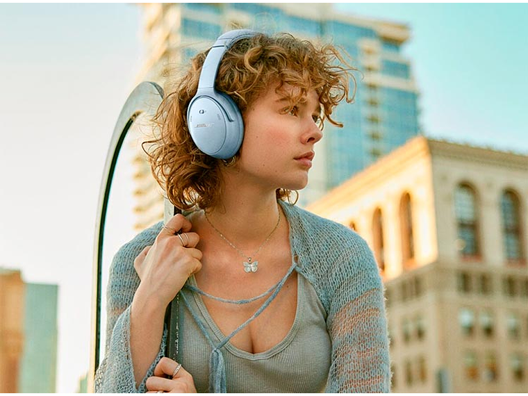 AUDÍFONOS BOSE QC MOONSTONE BLUE 2