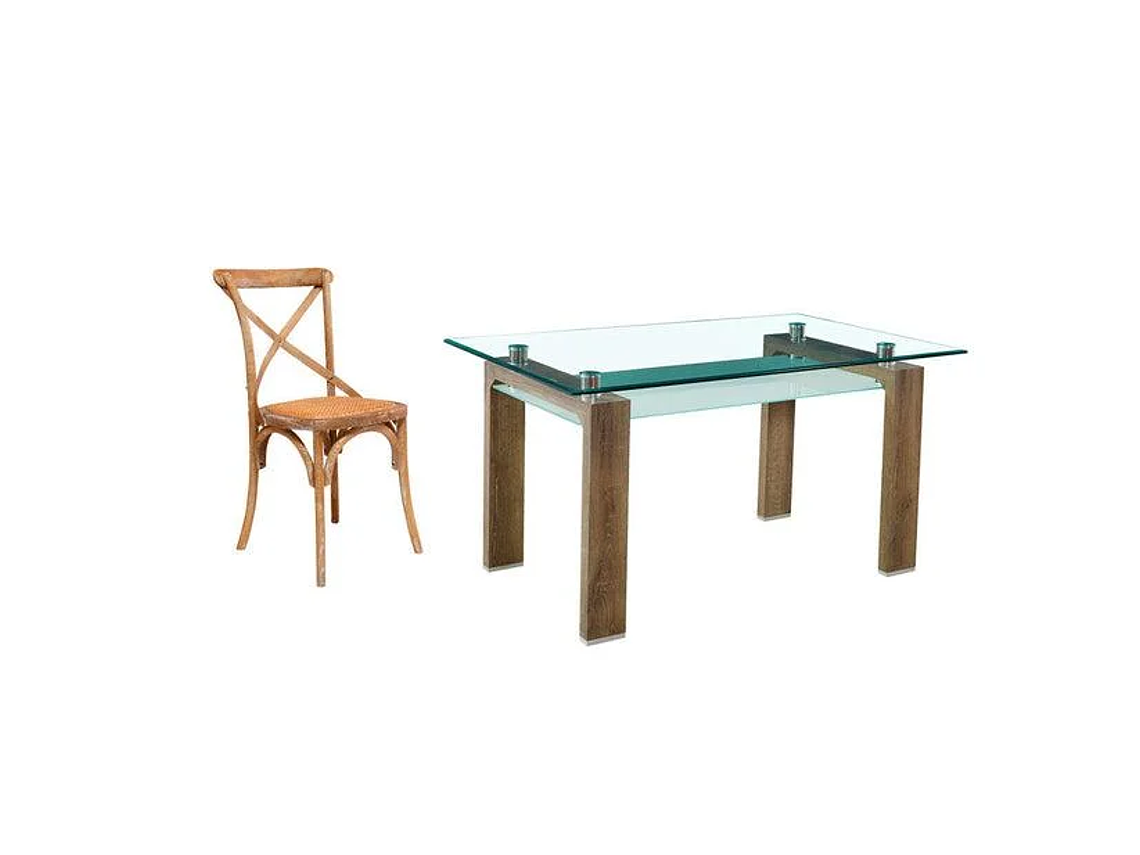 ESCRITORIO PRISMA ALBAYALDE + SILLA RETRO ALBAYALDE 1