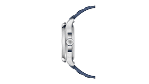 RELOJ MIDO MULTIFORT TV BIG DATE RESINA AZUL