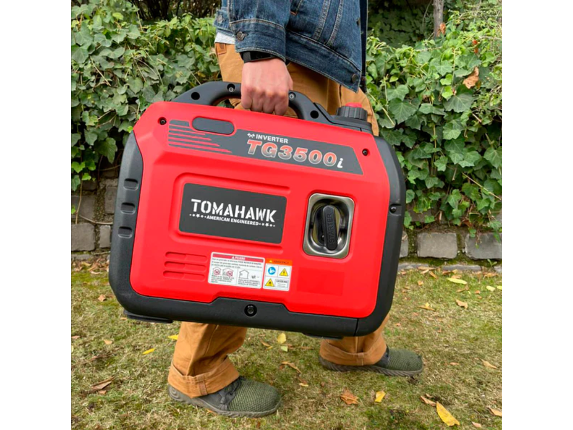 GENERADOR ELE CTRICO INVERTER 3500W TOMAHAWK POWER 1