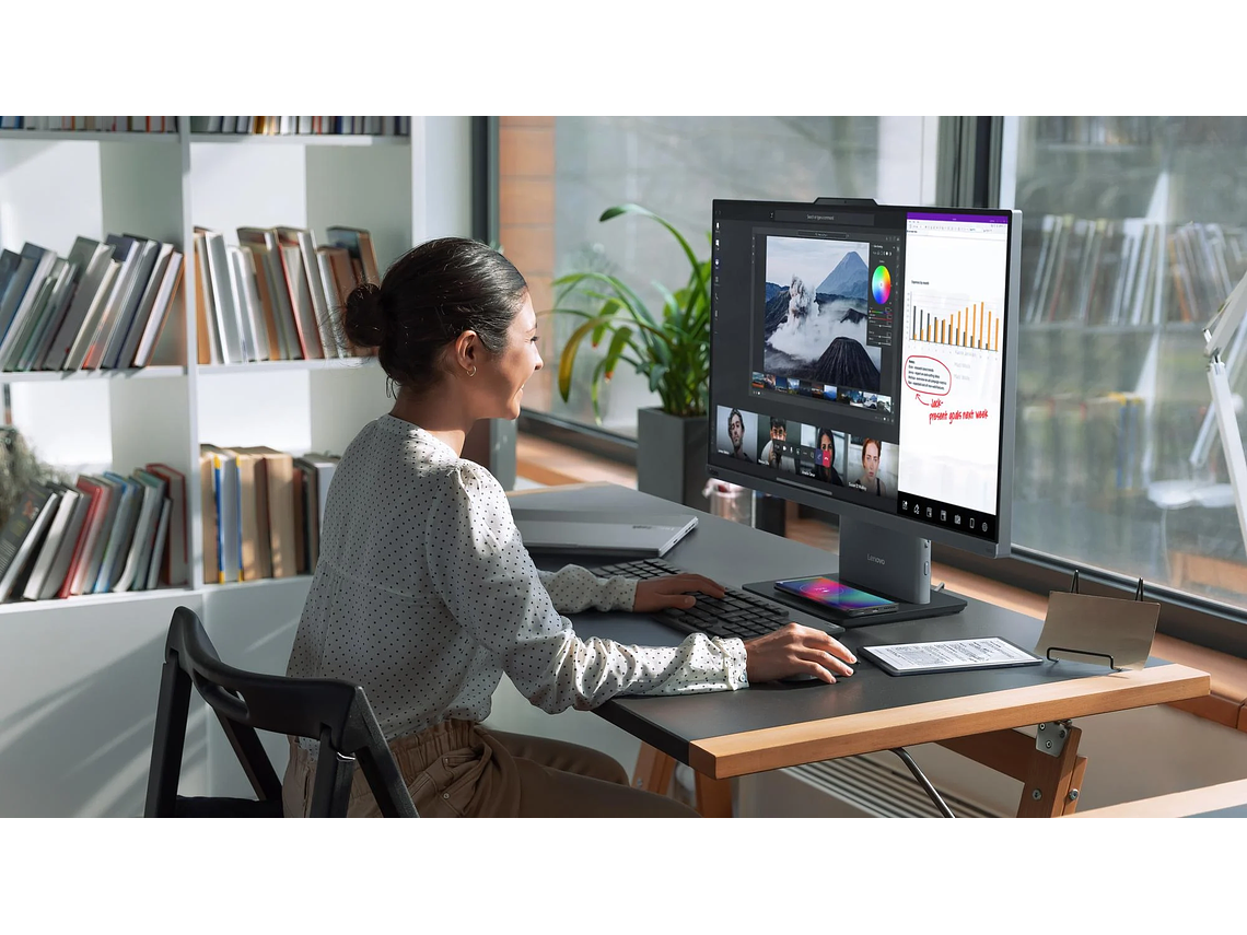 AIO THINKCENTRE NEO 50A 5TA GEN INTEL CORE I5 16GB RAM 512GB SSD 24'' W11 PRO LENOVO 4