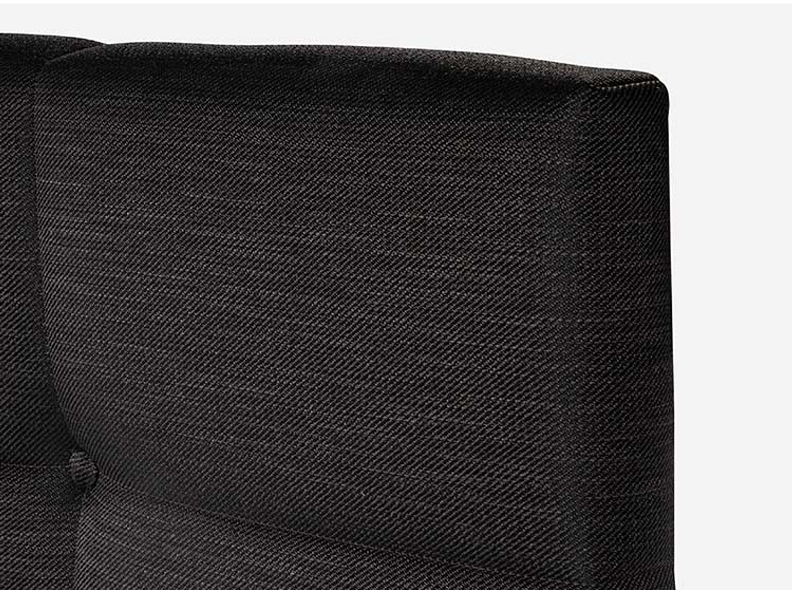 JUEGO DE DORMITORIO ROSEN CAMA EUROPEA TEMPO KING + SET ISSEY GRAFITO 3