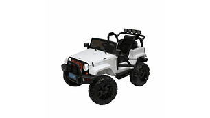 AUTO TODOTERRENO CON CONTROL REMOTO BLANCO | BLANCO