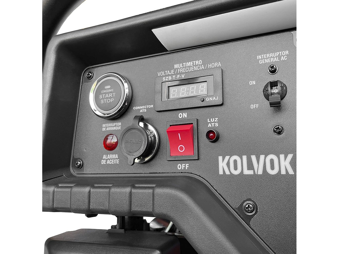 GENERADOR MONOFÁSICO KOLVOK GO70GTA 6.5 KVA GASOLINA 2