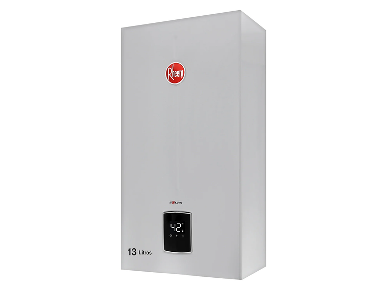 CALEFONT 13 LITROS GAS NATURAL TIRO NATURAL RHEEM 1