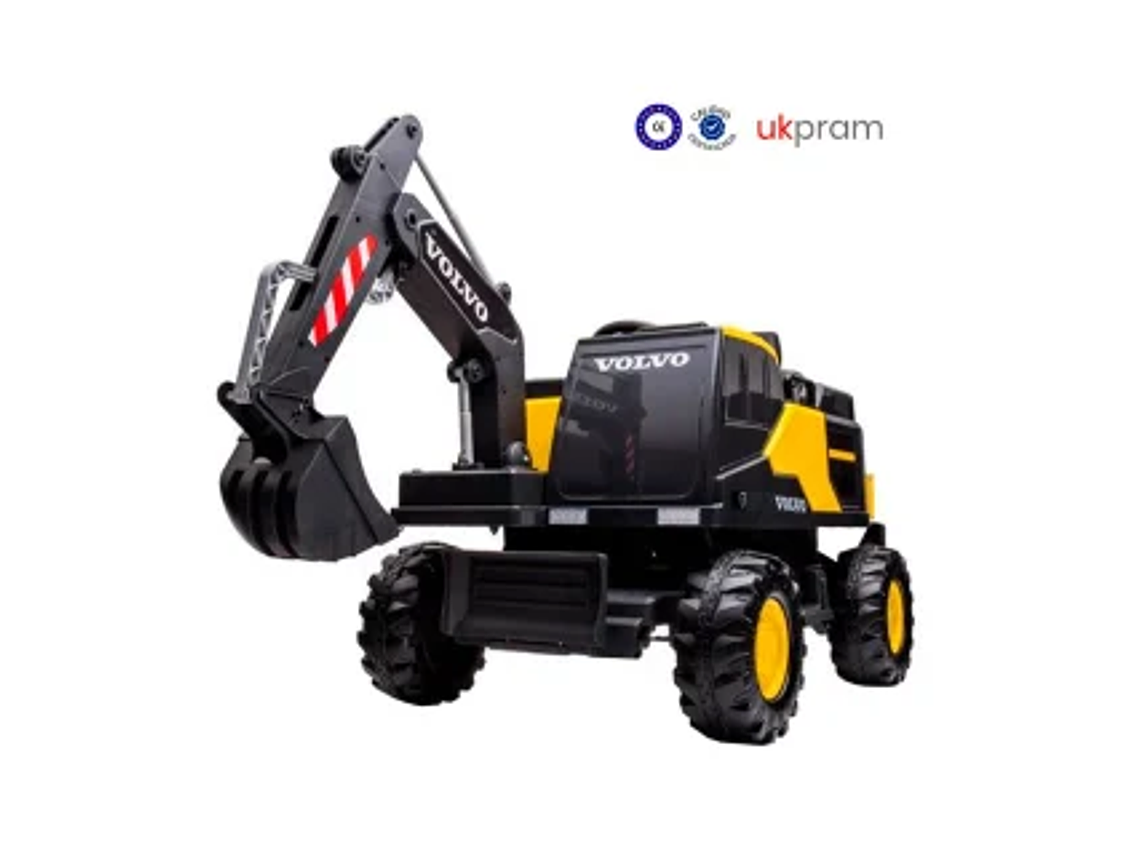 AUTO A BATERÍA RETRO EXCAVADORA VOLVO 4X2 1