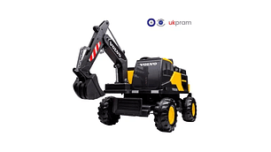 AUTO A BATERÍA RETRO EXCAVADORA VOLVO 4X2