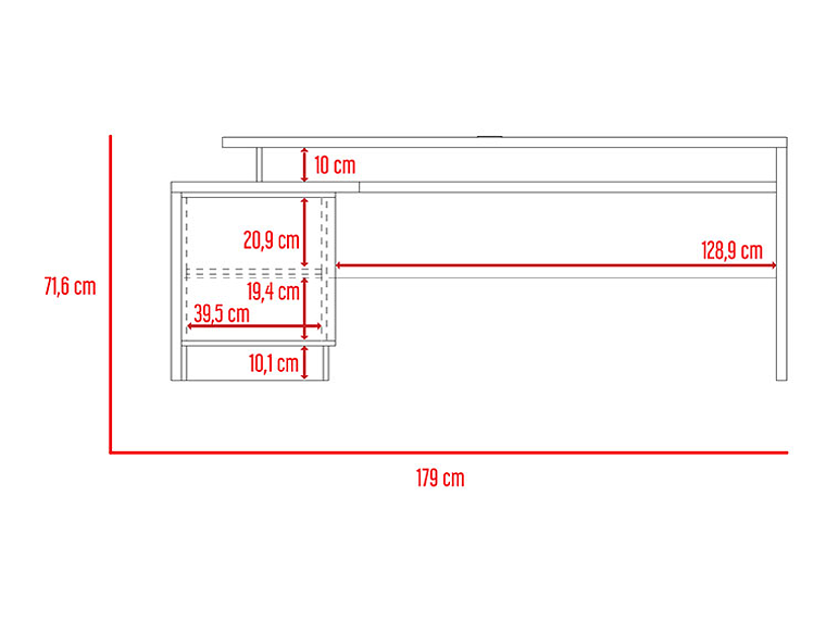 ESCRITORIO TUHOME OFFICE 14 4