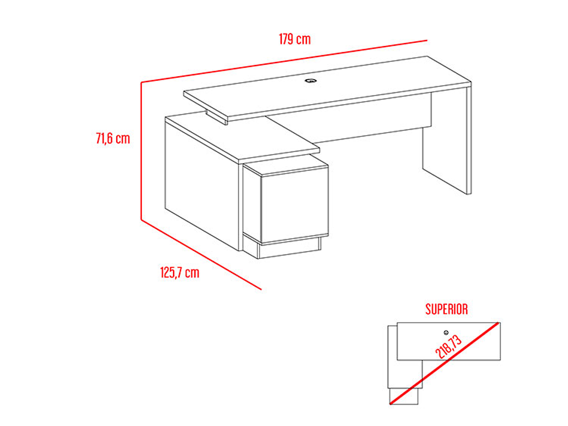 ESCRITORIO TUHOME OFFICE 14 5