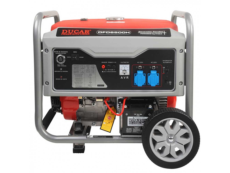 GENERADOR BENCINERO DUCAR DFD6500H 5500 W 1