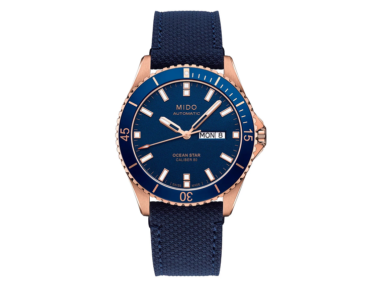 RELOJ MIDO OCEAN STAR 200 AZUL 1