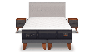 JUEGO DE DORMITORIO CIC CAMA EUROPEA SUPER PREMIUM KING + SET TIGRIS