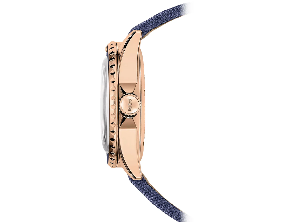 RELOJ MIDO OCEAN STAR TRIBUTE TEXTIL AZUL 2