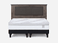 CAMA EUROPEA NEO PLUS KING 180X200 CM + RESPALDO NEW RAY - Miniatura 1