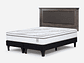 CAMA EUROPEA NEO PLUS KING 180X200 CM + RESPALDO NEW RAY - Miniatura 4
