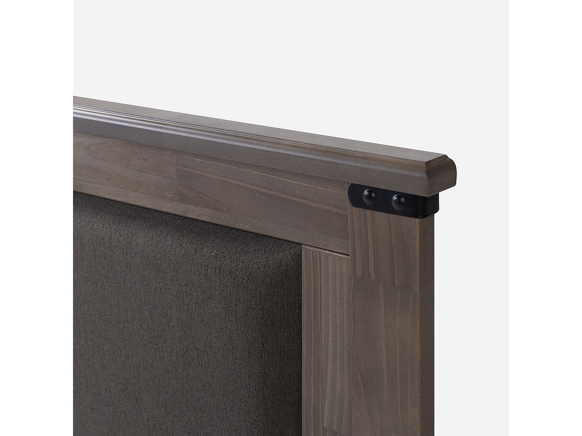 CAMA EUROPEA NEO PLUS KING 180X200 CM + RESPALDO NEW RAY 5