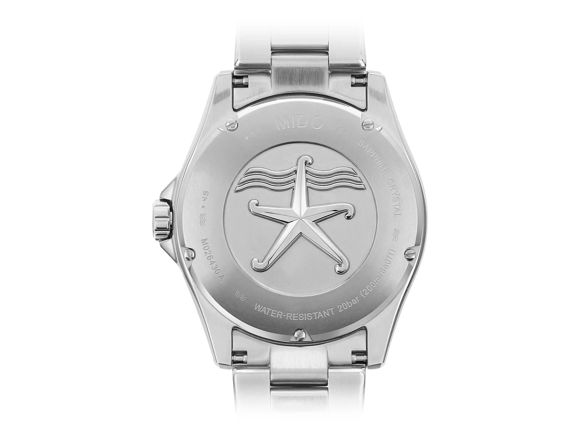 RELOJ MIDO OCEAN STAR 200 ACERO 3
