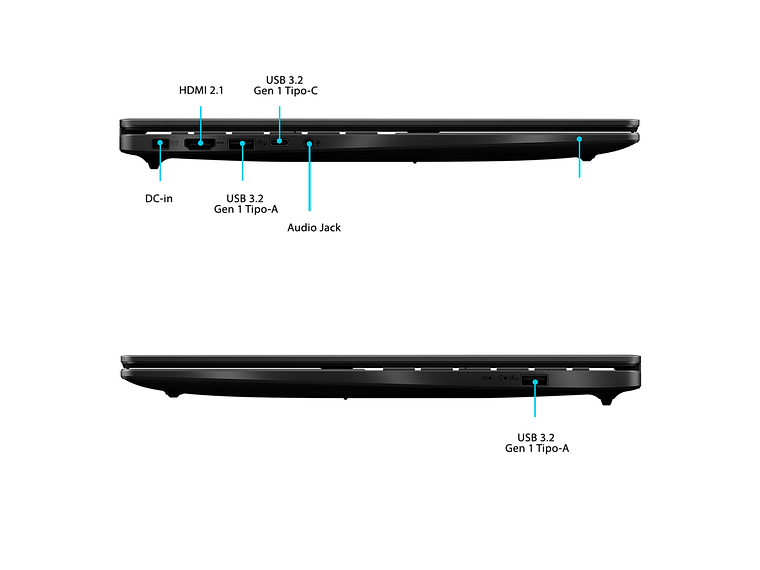 NOTEBOOK GAMER ASUS V16 V3607VH-PL057W INTEL CORE 7 16GB RAM 512GB SDD NVIDIA RTX 5050 16'' 4