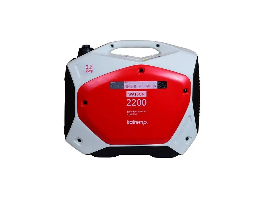 GENERADOR ELÉCTRICO BENCINERO KALTEMP WATSON 2200W INVERTER 1