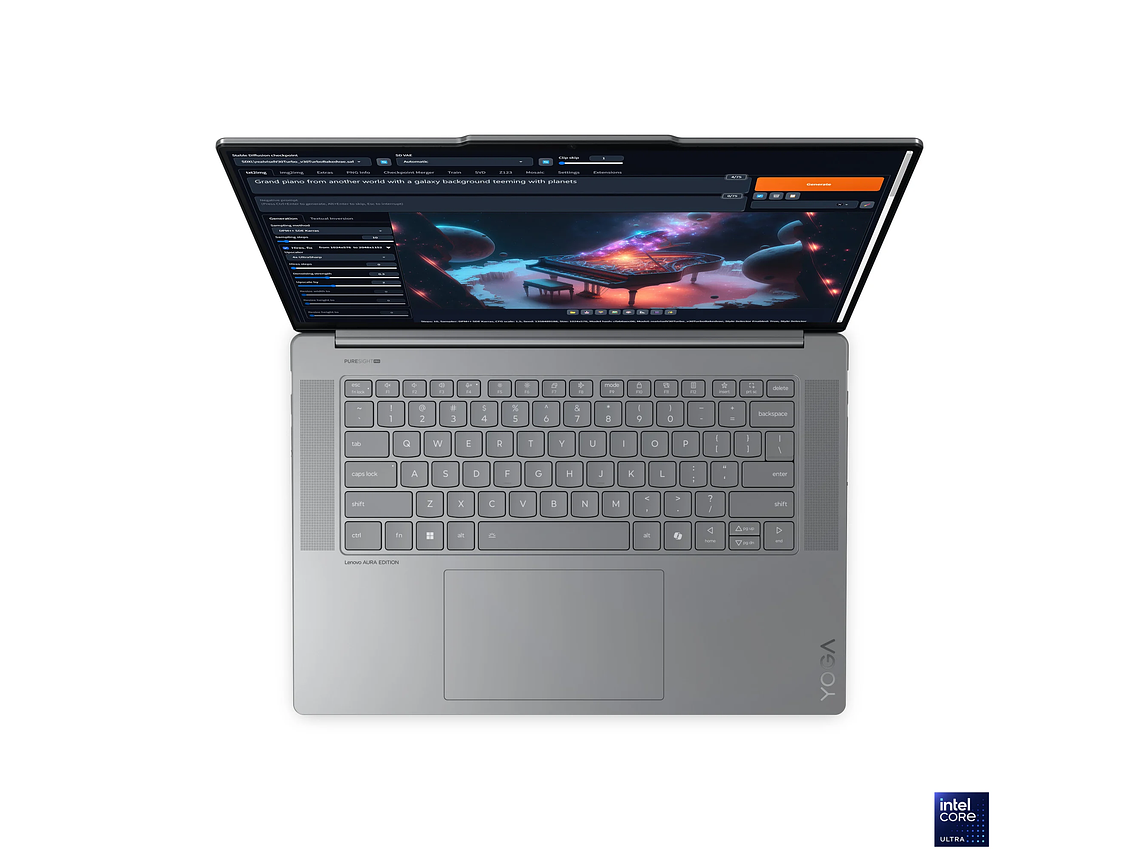 NOTEBOOK YOGA SLIM 7I 9NA GEN INTEL CORE ULTRA 7 32GB RAM 1TB SSD 15,3' 2.8K WINDOWS 11 5