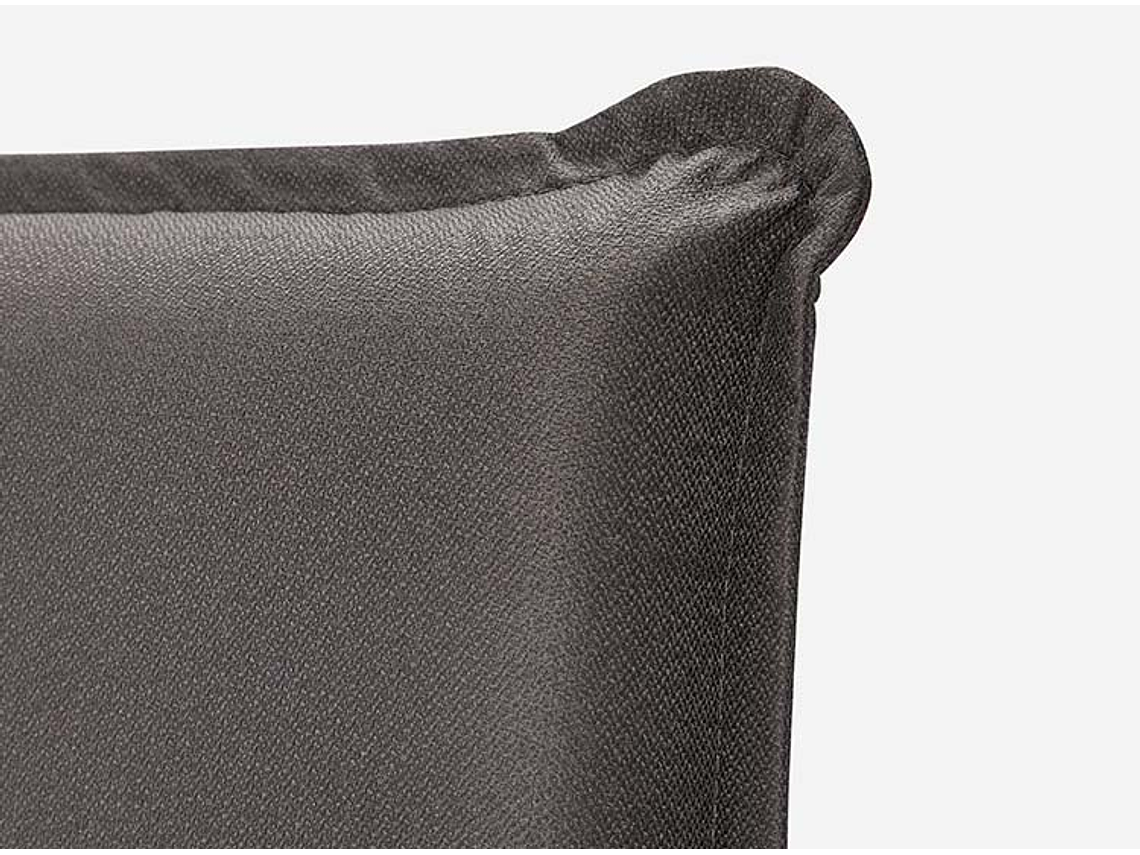 JUEGO DE DORMITORIO ROSEN CAMA EUROPEA TEMPO KING GRAFITO + SET MAURICE CHOCOLATE 5