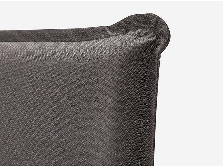 JUEGO DE DORMITORIO ROSEN CAMA EUROPEA TEMPO KING GRAFITO + SET MAURICE CHOCOLATE 5