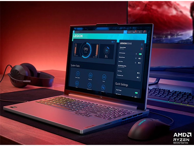 NOTEBOOK LENOVO LEGION SLIM 5 AMD RYZEN 7 16GB RAM 1TB SSD NVIDIA RTX 4060 16” WQXGA 5