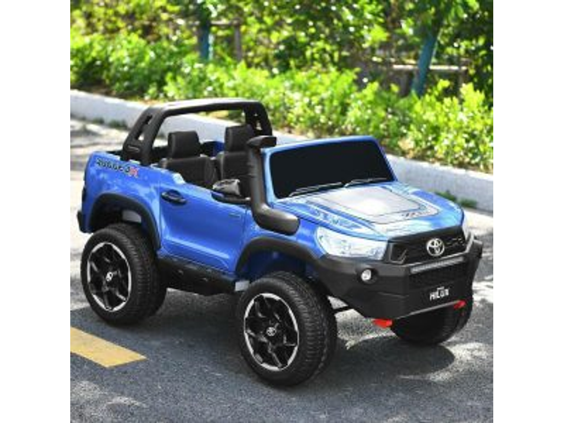 AUTO TOYOTA HILUX RUGGED X 12V BLUE PINTURA REAL 2