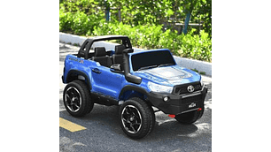AUTO TOYOTA HILUX RUGGED X 12V BLUE PINTURA REAL