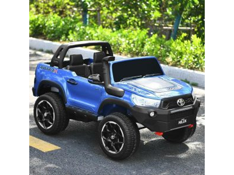 AUTO TOYOTA HILUX RUGGED X 12V BLUE PINTURA REAL 2