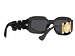 LENTES DE SOL MAXI MEDUSA BIGGIE NEGRO VERSACE - Miniatura 4