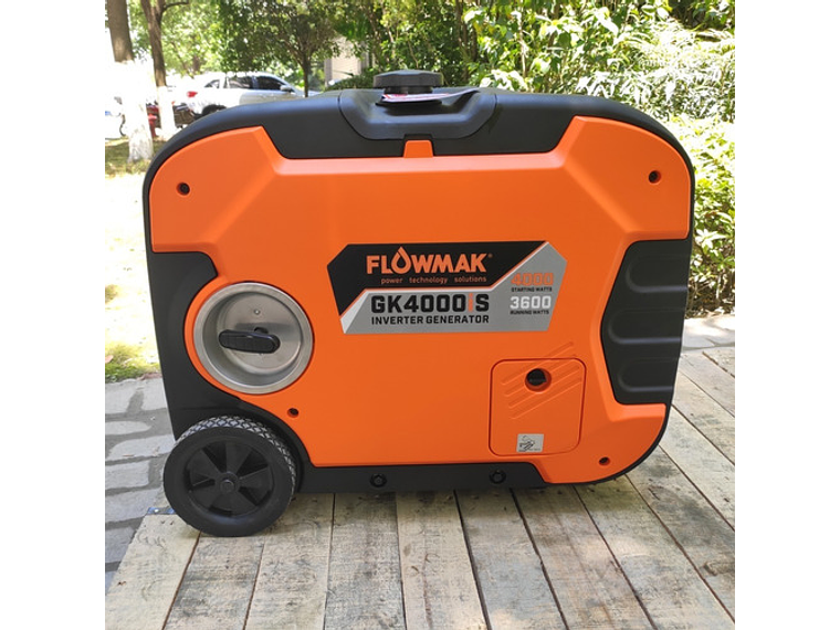 GENERADOR FLOWMAK GK4000IS 220 V 3600 W GASOLINA INVERTER 2