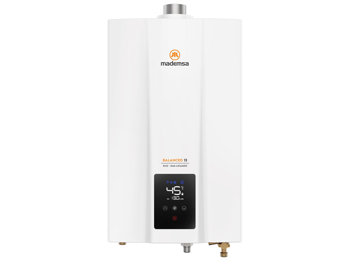 CALEFONT GAS 13L GL BALANCED ECO MADEMSA TIRO BALANCEADO 1