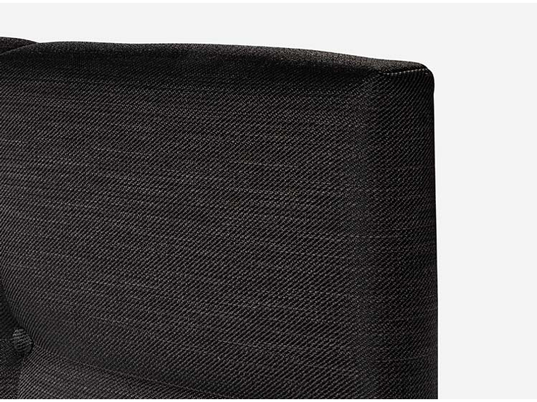 JUEGO DE DORMITORIO ROSEN CAMA EUROPEA AUTONOMY SKY KING AZUL + RESPALDO ISSEY GRIS 5